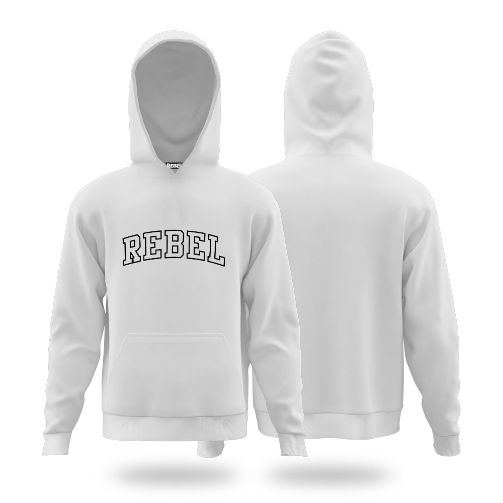 Rebel Hoodie – Stay Warm, Stay Relentless - White