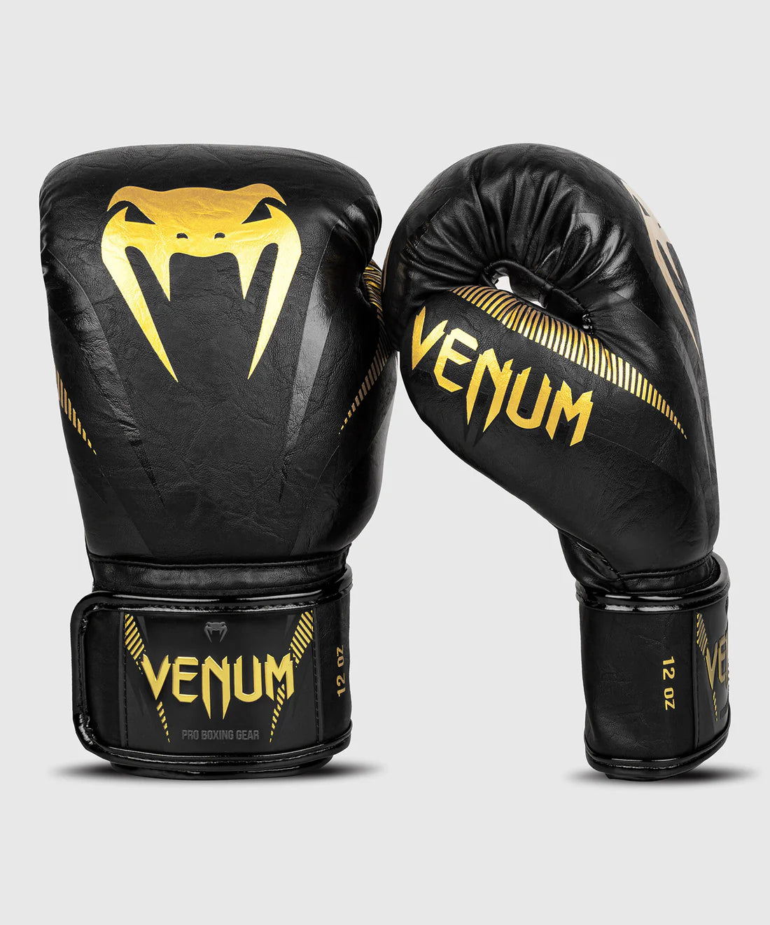 Venum Impact Boxing Gloves - Gold/Black
