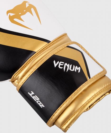 Venum Boxing Gloves Contender 2.0 Black/White-Gold
