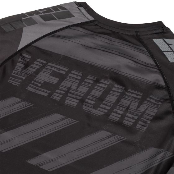 Venum AMRAP Compression T- shirt - Short Sleeves - Black/Grey