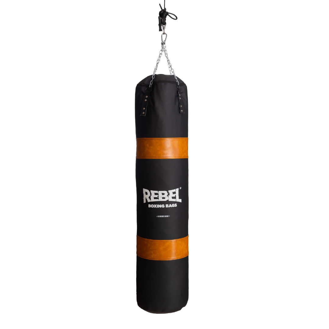 Black Leather Boxing Bag