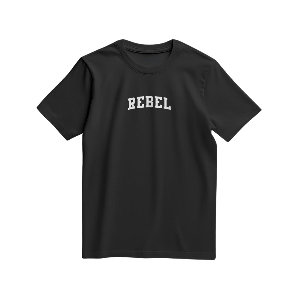 The Rebel Skull – Classic Fit, Killer Attitude – Black/White