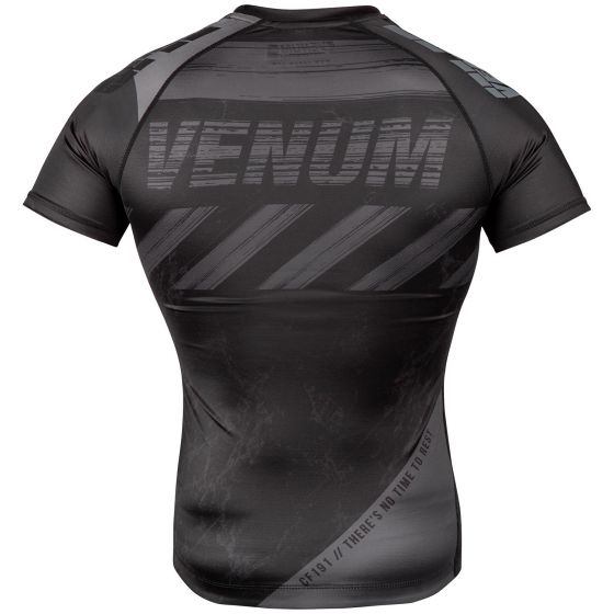 Venum AMRAP Compression T- shirt - Short Sleeves - Black/Grey