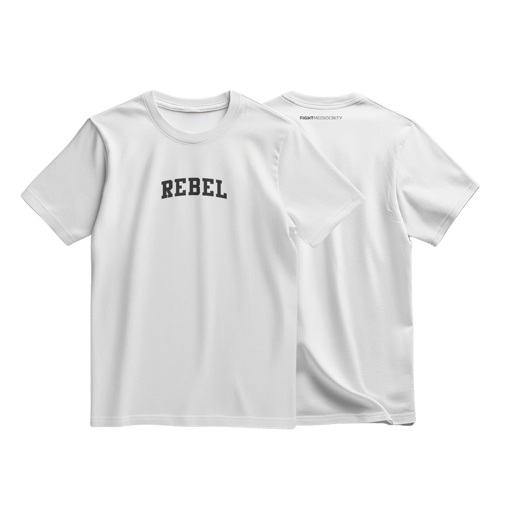 The Rebel Classic – Built for the Fight, Styled for the Street - Black/White