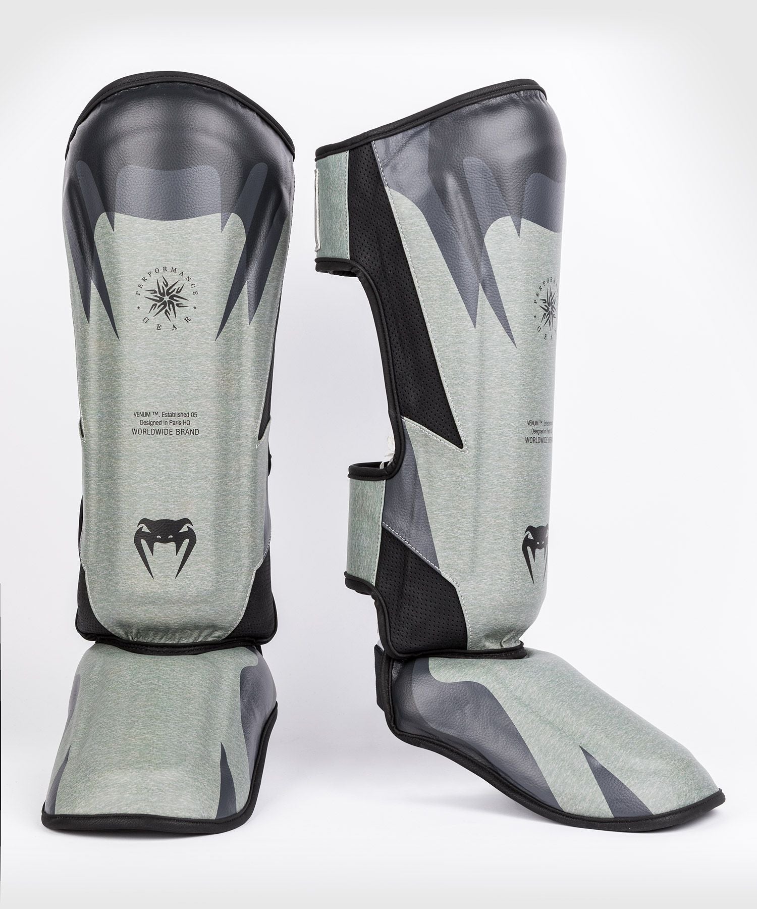 VENUM STONE SHINGUARDS - MINERAL GREEN