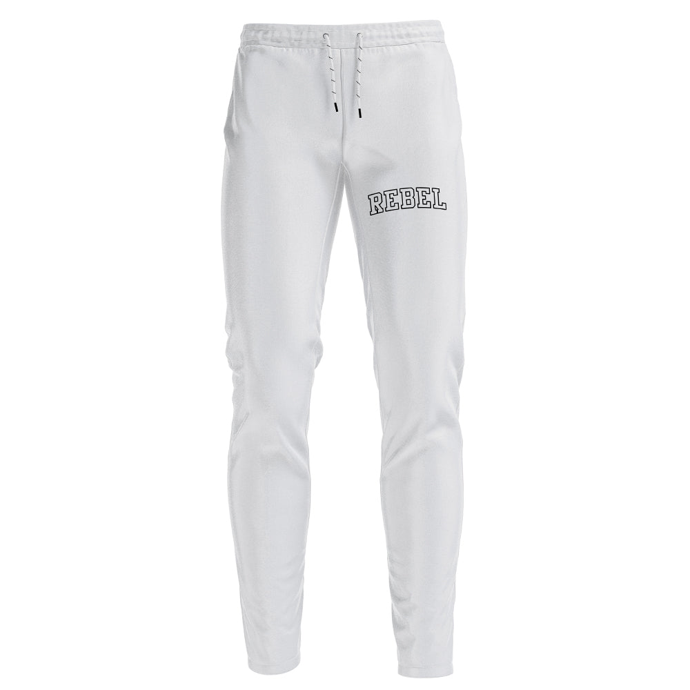 Rebel Joggers – Train Hard, Move Freely - White